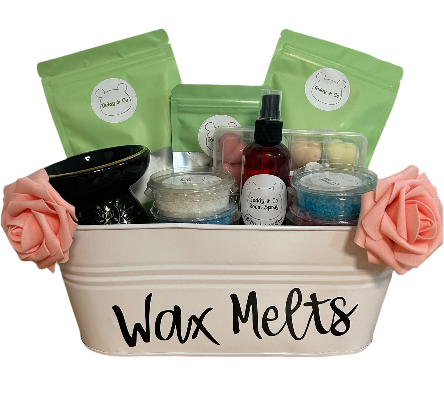 Teddy & Co Hamper, luxury home fragrance gift set" - perfect for people searching for premium gifts.