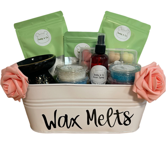 Teddy & Co Hamper, luxury home fragrance gift set" - perfect for people searching for premium gifts.