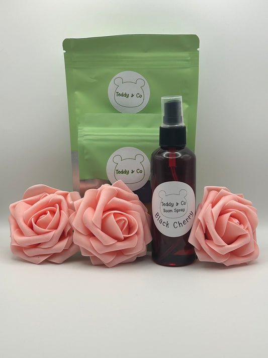 Teddy & Co 3 Piece Bundle - Home Fragrance Set with Room Spray